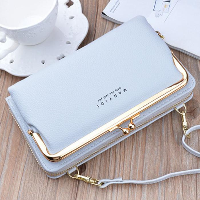 ポシェット がま口 財布 ポーチ 斜め ショルダーポーチ 肩掛け 2WAY 肩ひも レディース 女の子 女性 かわいい シンプル 訳アリ |  | 06