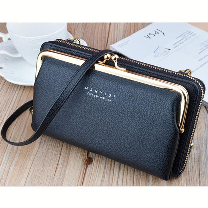 ポシェット がま口 財布 ポーチ 斜め ショルダーポーチ 肩掛け 2WAY 肩ひも レディース 女の子 女性 かわいい シンプル 訳アリ |  | 08