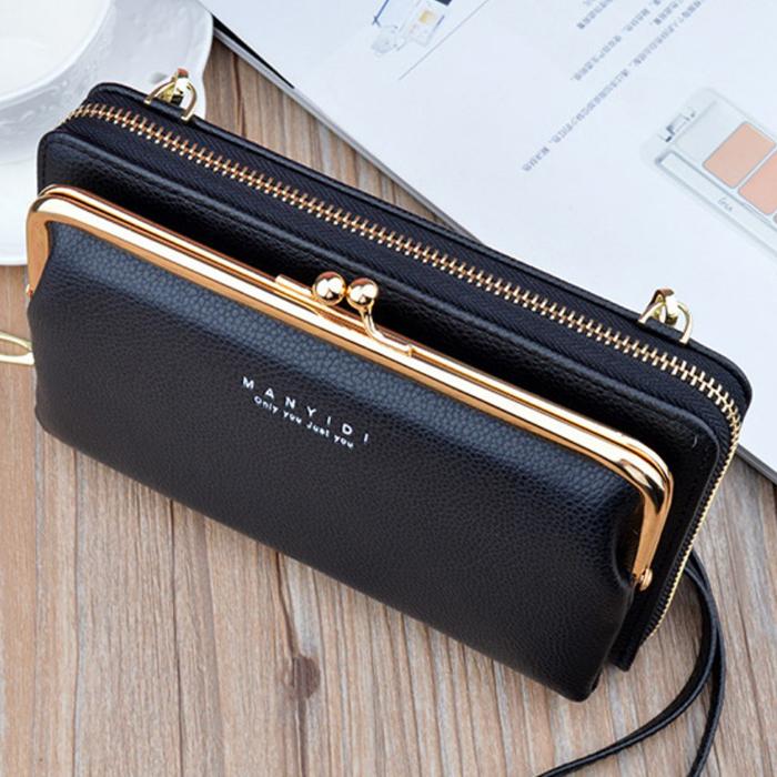 ポシェット がま口 財布 ポーチ 斜め ショルダーポーチ 肩掛け 2WAY 肩ひも レディース 女の子 女性 かわいい シンプル 訳アリ |  | 09