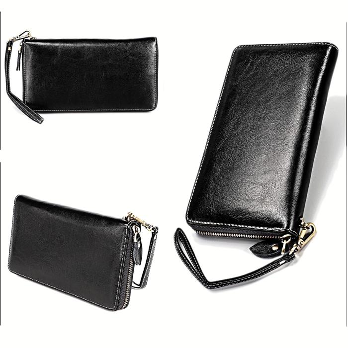 長財布 サイフ レザー 革 ストラップ  レディース メンズ 磁気 スキミング防止 |  | 04