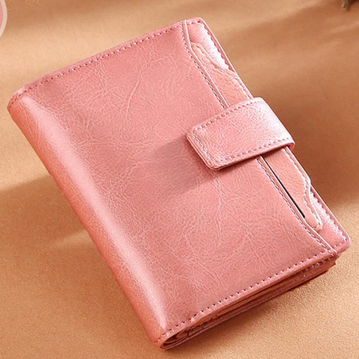 財布 サイフ 二つ折り 他収納 収納多数 レザー 革 ストラップ  レディース |  | 01