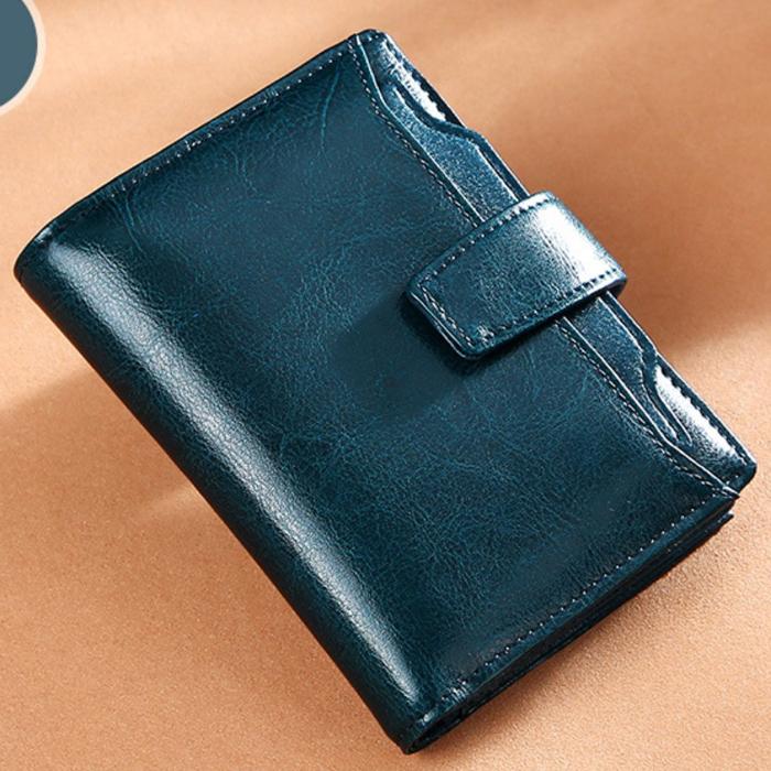 財布 サイフ 二つ折り 他収納 収納多数 レザー 革 ストラップ  レディース |  | 04