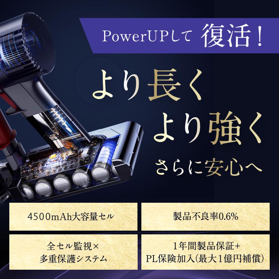 Dyson ダイソン 掃除機 バッテリー v8 大容量4500mAh 1年保証 互換
