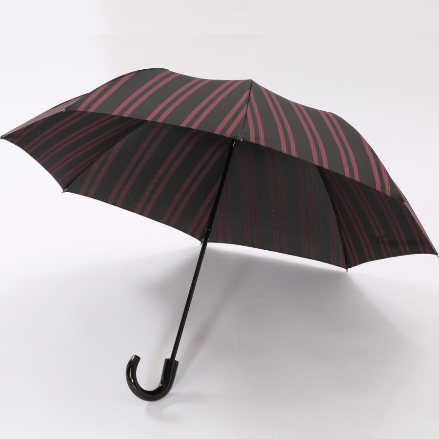 【当店限定品】Ramuda 漆塗り 折り畳み傘 レジメンタル 漆小曲 耐風骨 折りたたみ傘 軽量 55cm ラムダ 甲州織  NM216305-SAX |  | 06