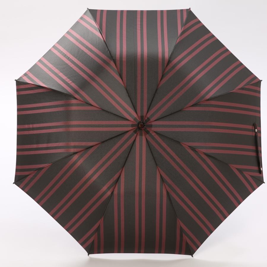 【当店限定品】Ramuda 漆塗り 折り畳み傘 レジメンタル 漆小曲 耐風骨 折りたたみ傘 軽量 55cm ラムダ 甲州織  NM216305-SAX |  | 07