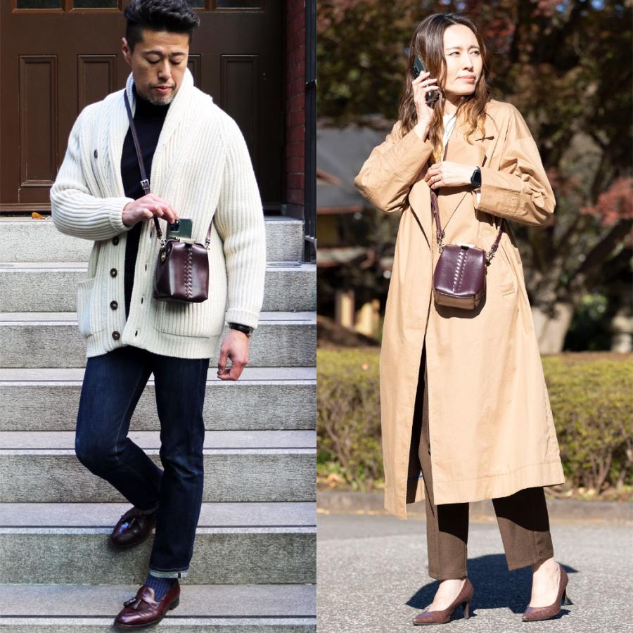 スマホショルダー  軽量 ダレスバッグ  スマホポーチレディース  豊岡製 爆買 | YOUTA | 12