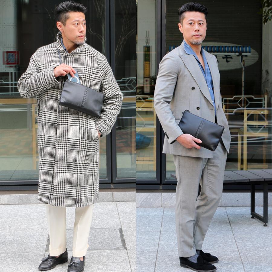 サコッシュ メンズ ショルダーバッグ クラッチバック メンズ セカンドバッグ B5 防水 軽量 Y-0068 | YOUTA | 09