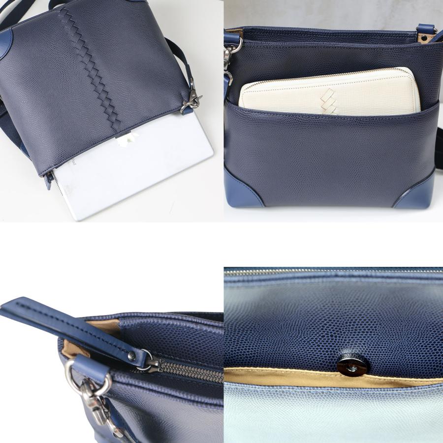 ミニショルダーバッグ レザー サコッシュ レディース メンズ 軽量 小さめ 日本製 斜めがけ　Y-0080 爆買 | YOUTA | 16