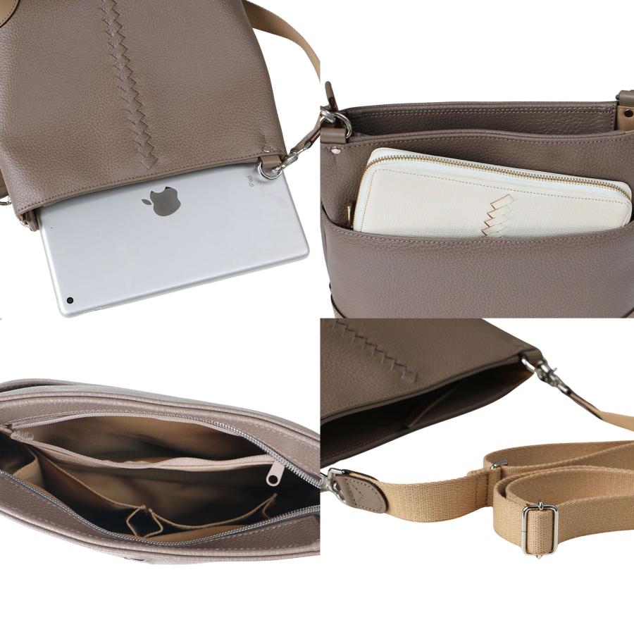 ミニショルダーバッグ レザー サコッシュ レディース メンズ 軽量 小さめ 日本製 斜めがけ　Y-0080 爆買 | YOUTA | 19