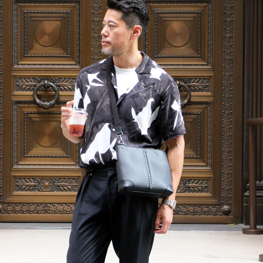 ミニショルダーバッグ レザー サコッシュ レディース メンズ 軽量 小さめ 日本製 斜めがけ　Y-0080 爆買 | YOUTA | 05