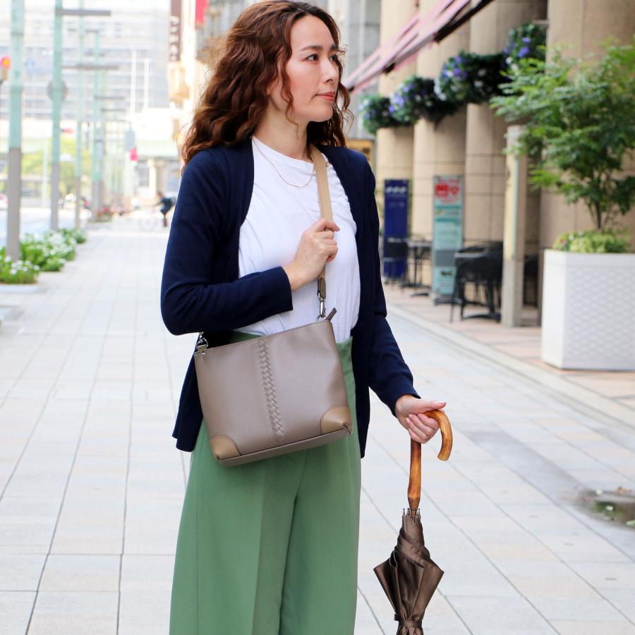 ミニショルダーバッグ レザー サコッシュ レディース メンズ 軽量 小さめ 日本製 斜めがけ　Y-0080 爆買 | YOUTA | 08