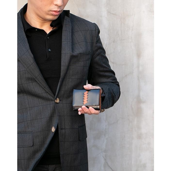 姫路産の牛革を使用したグロスレザー３つ折り財布 | YOUTA | 04