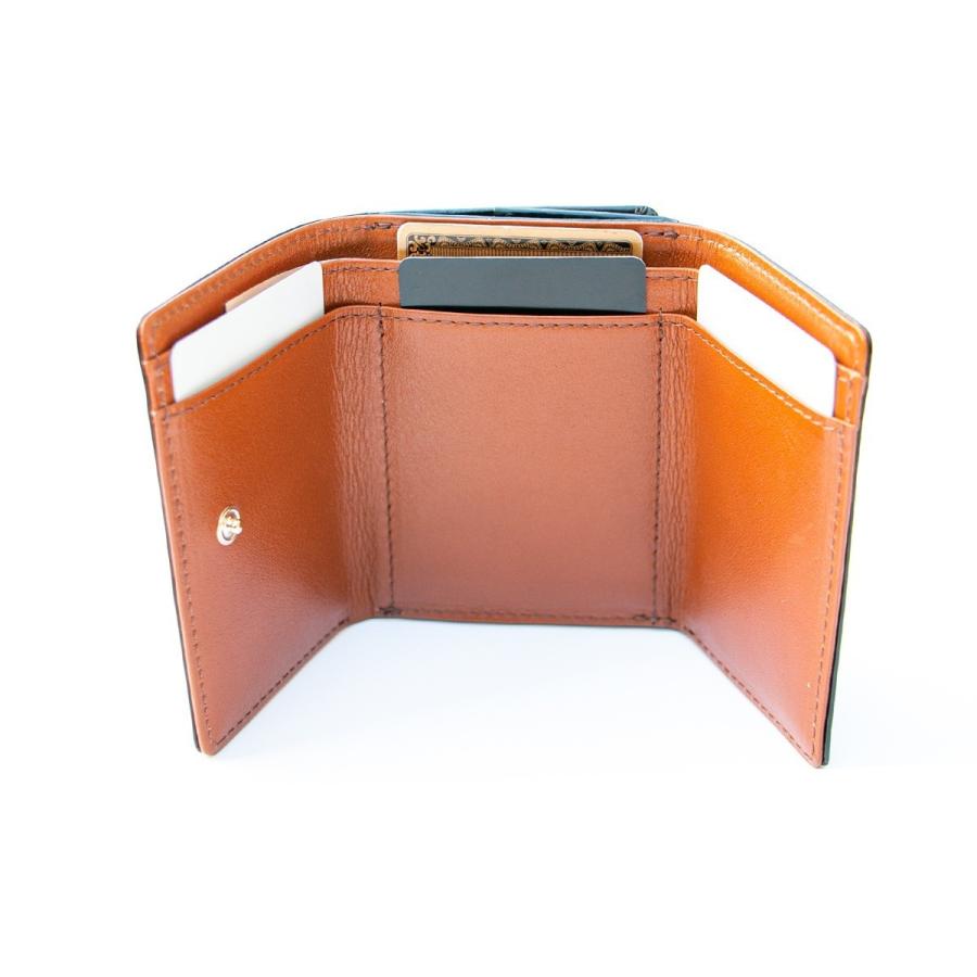 姫路産の牛革を使用したグロスレザー３つ折り財布 | YOUTA | 18