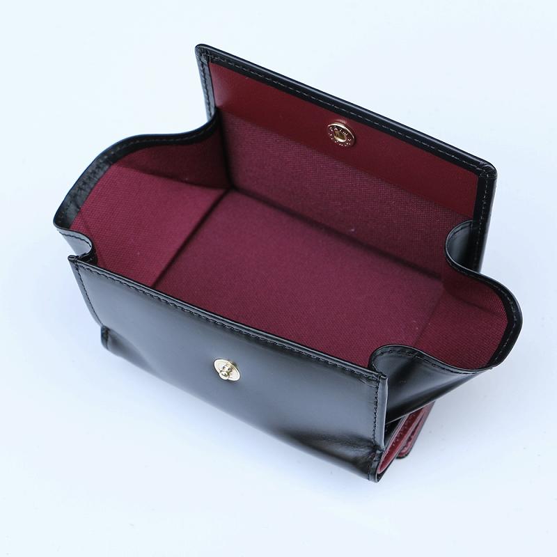 姫路産の牛革を使用したグロスレザー３つ折り財布 | YOUTA | 09