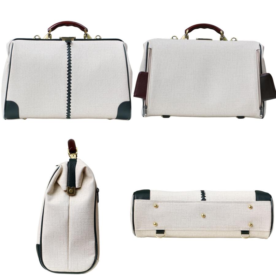 ダレスバッグ 豊岡 ボストンバック レディース 3way がま口 ビジネスバッグ リュック 防水 通勤 A4 15インチ PC youta ヨータ【限定カラー　オクタビア】 | YOUTA | 03