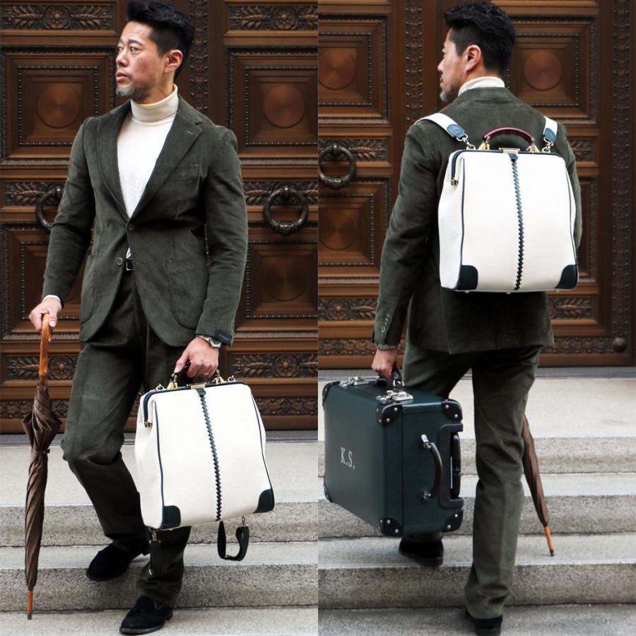 ダレスバッグ 縦L  豊岡 メンズ リザード がま口 バッグ  B4 16インチ PC youta ヨータ YK-0003-OCT 【限定カラー オクタビア】 | YOUTA | 01