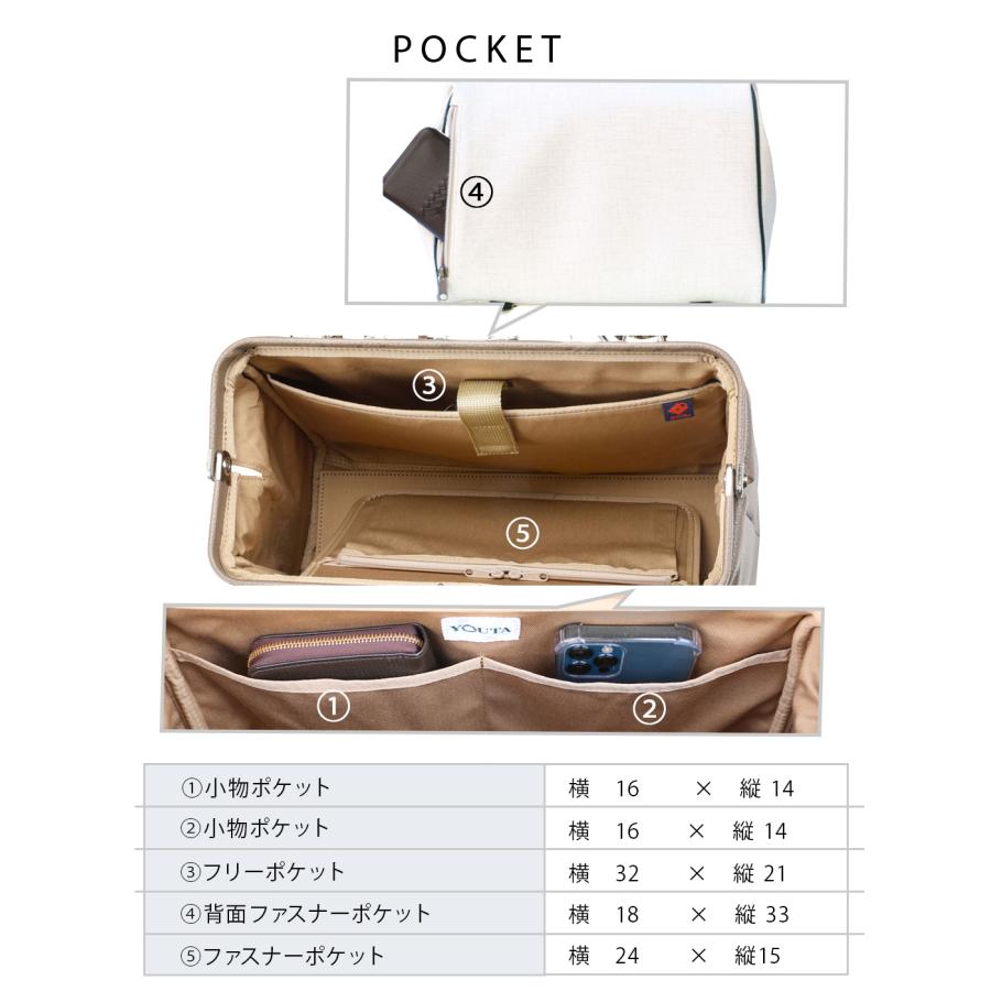 ダレスバッグ 豊岡 レディース ミニリュック リザード 3way がま口 ビジネスバッグ リュック 防水 通勤 A4 12インチ 【オクタビア】 | YOUTA | 07