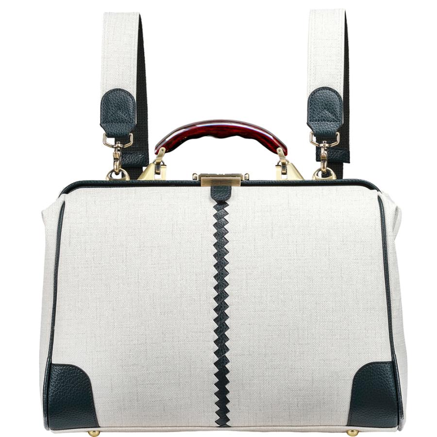 ダレスバッグ 豊岡 レディース ミニリュック リザード 3way がま口 ビジネスバッグ リュック 防水 通勤 A4 12インチ 【オクタビア】 | YOUTA