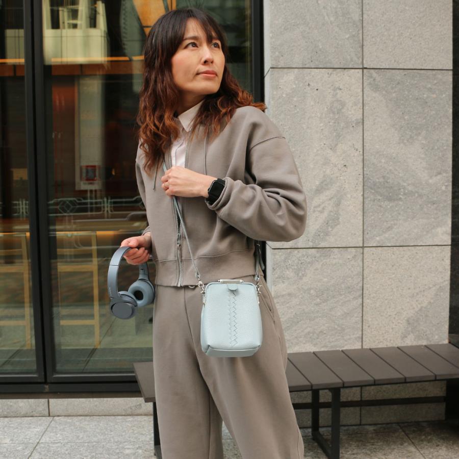 ダレスバッグ 豊岡鞄 スマホポーチ スマホショルダー 本革付属 高見え レディース 斜めがけ  ダレスバック  YK56E YOUTA ヨータ【ELK】 | YOUTA | 10