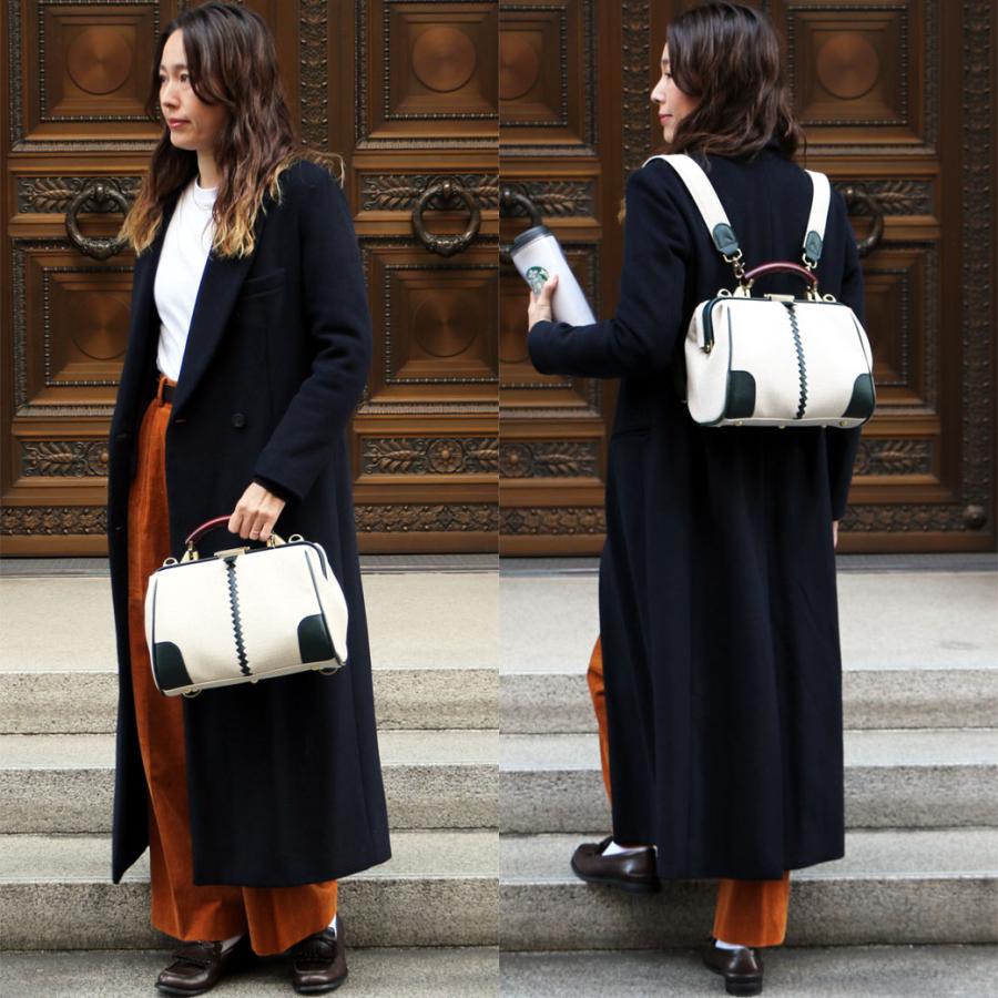 ミニリュック レディース メンズ レザー 小さいリュック ダレスバッグ ミニ ダレスバック 日本製 豊岡 3way youta ヨータ オクタビア | YOUTA | 12