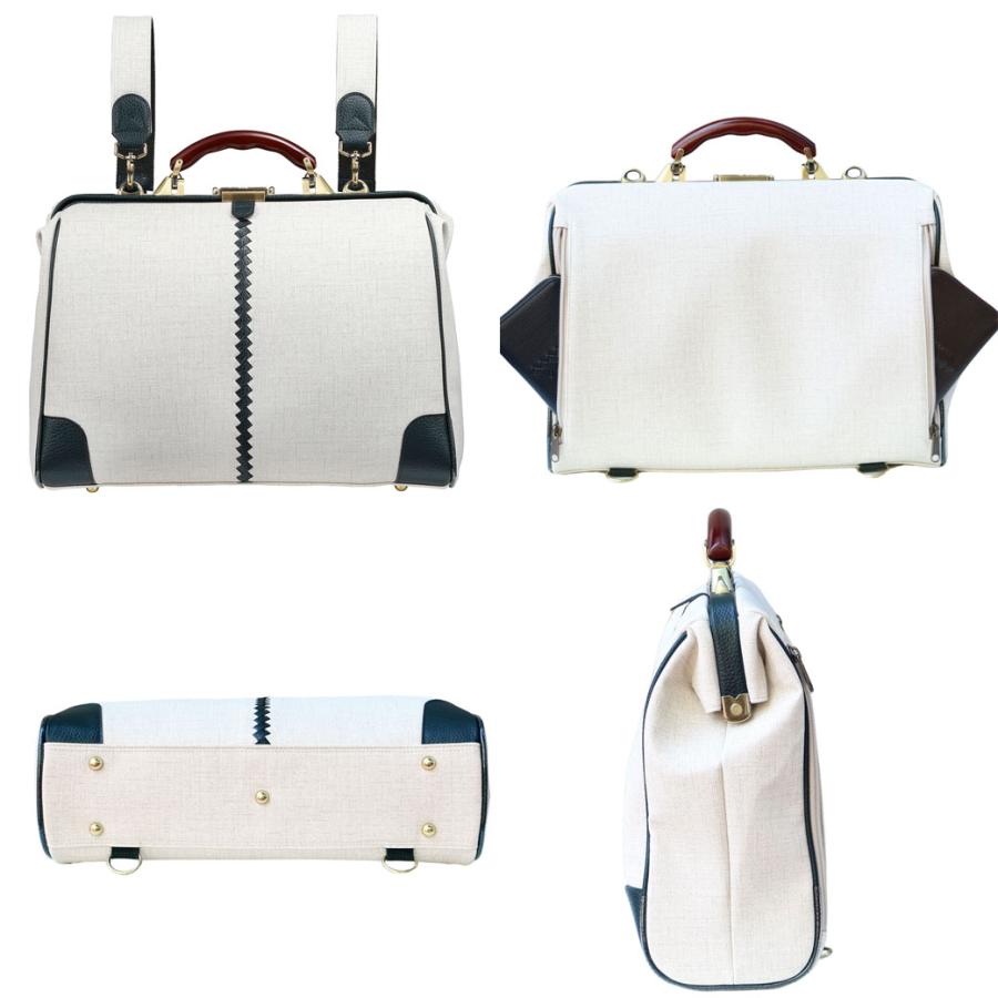 ダレスバッグ 豊岡 ボストンバック レディース 3way がま口 ビジネスバッグ リュック 防水 通勤 A4 15インチ PC youta ヨータ　【限定カラー オクタビア】 | YOUTA | 11