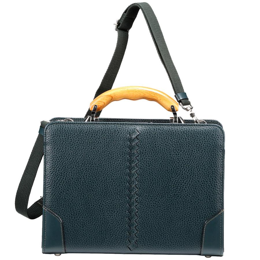 豊岡鞄認定 木手大割れダレスバッグ ポーチ 三宅初治商店 ELK YKM59E【ELK】 | YOUTA | 06