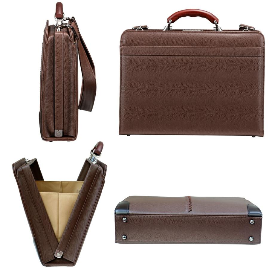 豊岡鞄認定 木手大割れダレスバッグ 三宅初治商店 Lizard YKM7 | YOUTA | 13