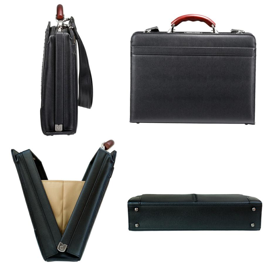 豊岡鞄認定 木手大割れダレスバッグ 三宅初治商店 Lizard YKM7 | YOUTA | 15