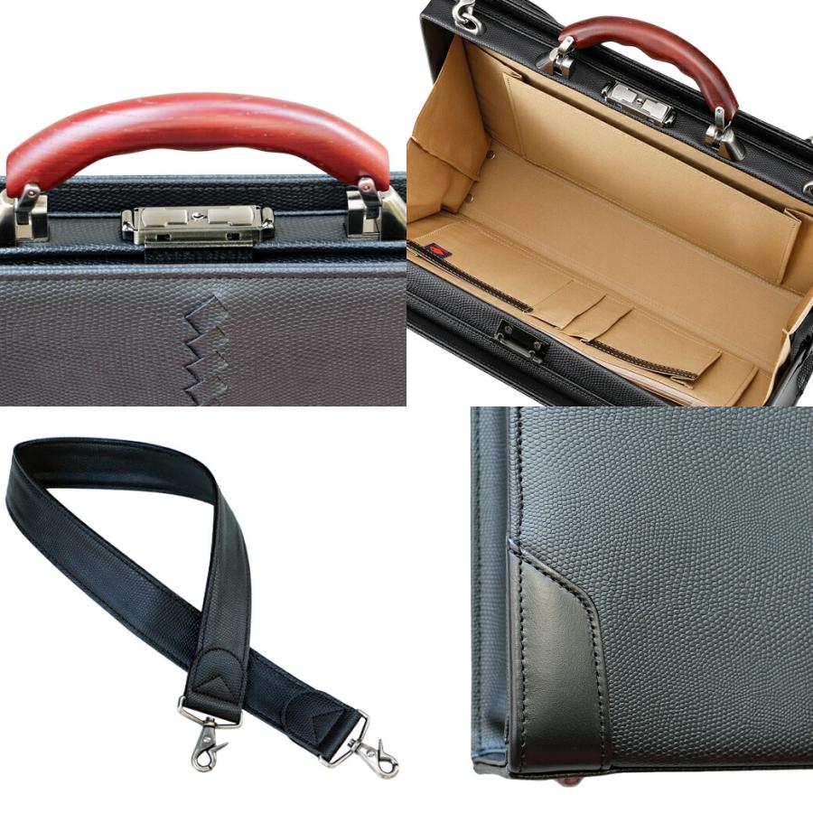 豊岡鞄認定 木手大割れダレスバッグ 三宅初治商店 Lizard YKM7 | YOUTA | 16