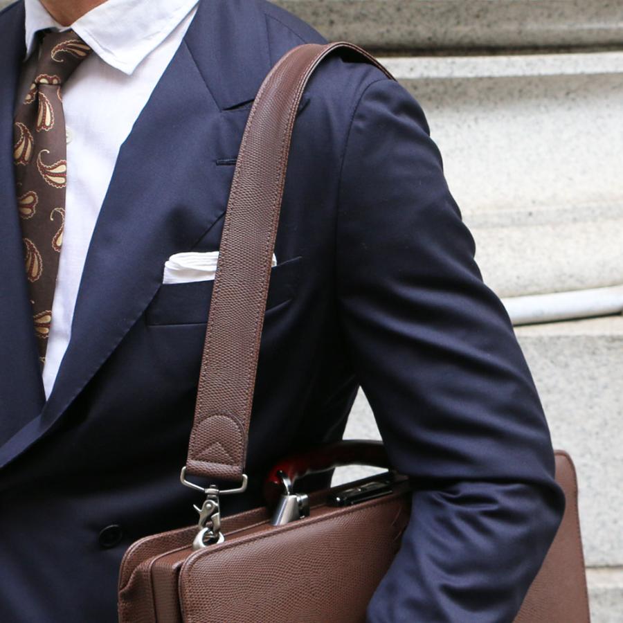 豊岡鞄認定 木手大割れダレスバッグ 三宅初治商店 Lizard YKM7 | YOUTA | 10