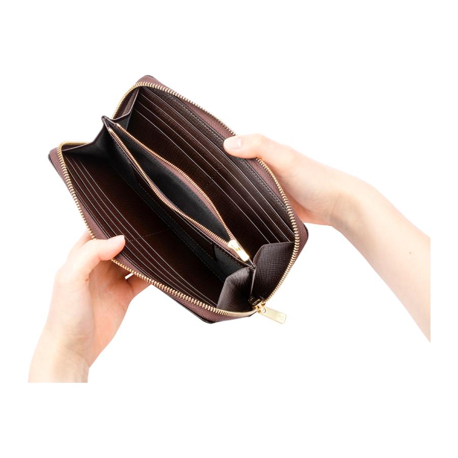 長財布レディース 本革 メンズ 財布 人気 の ウォレット レザー ラウンドファスナー 札入れ 豊岡財布 豊岡鞄 牛革 防水 YOUTA ヨータ | YOUTA | 07