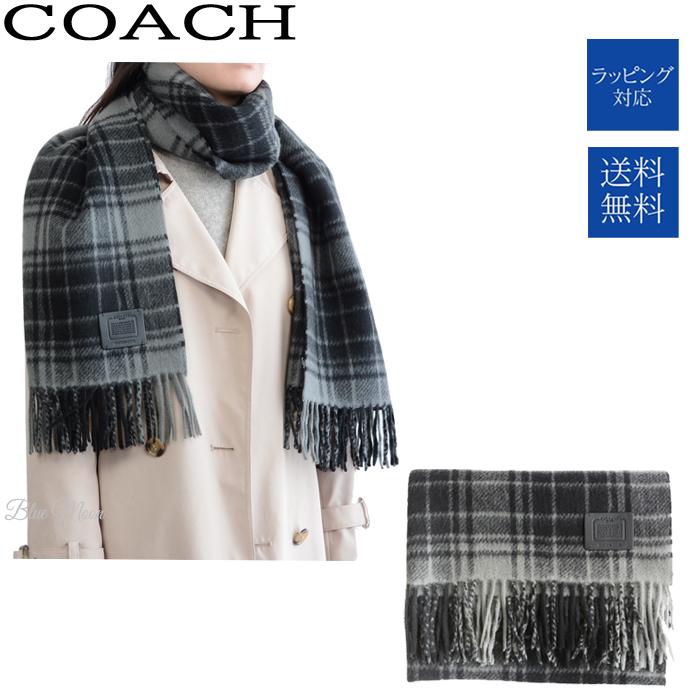 美品 送料無料 ブランド レディース マフラー Coach コーチ コーチ ブラック チェックチャコール アウトレット ウール ストール 大判 メンズ レディース マフラー Coach 財布 帽子 ファッション小物 Www Reinnec Cl