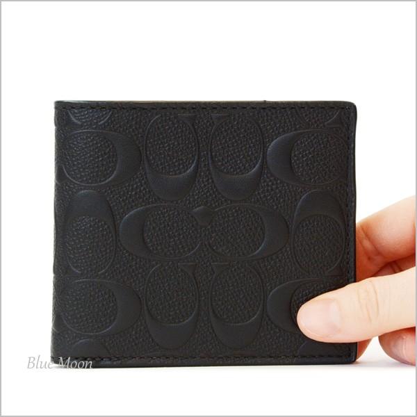 今月限定 特別大特価 コーチ Coach 財布 二つ折り財布 メンズ シグネチャー 型押し 本革 ブラック アウトレット 黒 blk ブルームーン Yahoo 店 通販 Yahoo ショッピング 最安値挑戦 Lespakigali Com