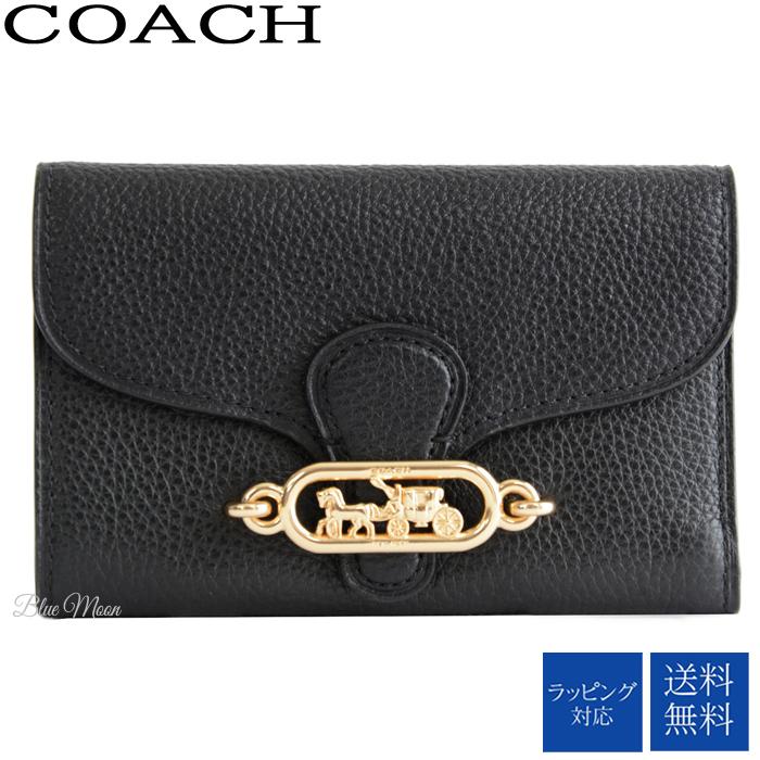 驚きの安さ コーチ Coach 財布 レディース 二つ折り財布 本革 アウトレット ブランド ブラック 黒 ブランド 魅力的な Lewisfamilyinsurance Com