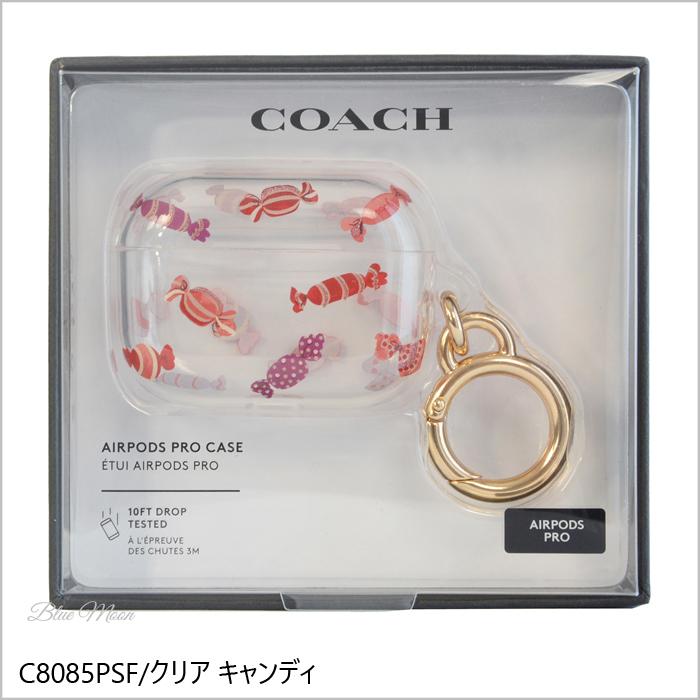 コーチ COACH AirPods Pro ケース レディース エアポッズ プロ ケース キーリング ケースに入れたまま充電 専用箱入り アウトレット｜basilshop｜05