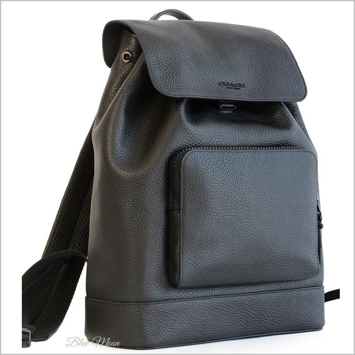 代引不可 コーチ Coach リュックサック メンズ バッグ バックパック 本革 ビジネスリュック アウトレット ブランド ブラック 黒 最新人気 Lespakigali Com
