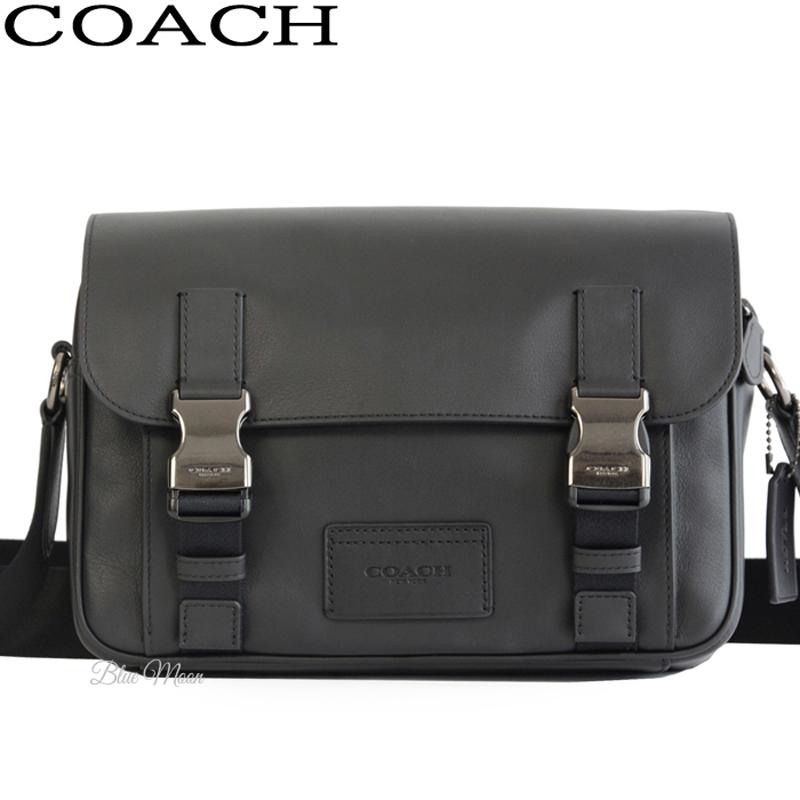 豪華 コーチ Coach バッグ ショルダーバッグ メンズ 斜めがけバッグ 本革 ブラック アウトレット ブランド 父の日ギフト 人気満点 Johnydar Com