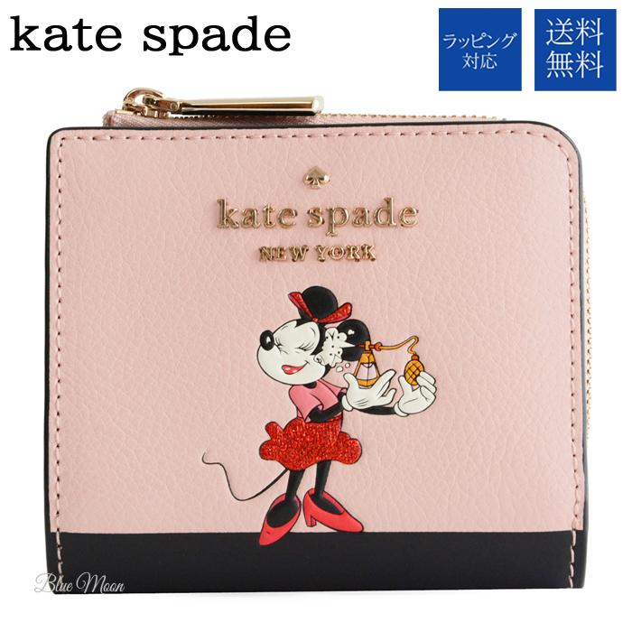 送料込 ケイトスペード Kate Spade ディズニー 二つ折り財布 レディース ミニーちゃん ミニ財布 コラボ 本革 アウトレット ブランド 珍しい Industrial Comteco Com Bo