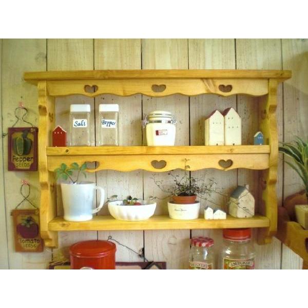 ウォールシェルフ 木製ラック おしゃれ 飾り棚 カントリー