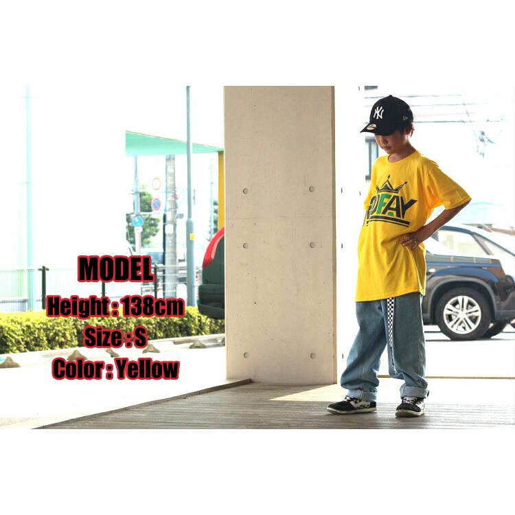 キッズ ダンス 衣装 ヒップホップ 韓国 k-pop フーレイのロゴＴシャツ  トップス ティーシャツ hiphop 半袖 キッズダンス衣装 発表会 110 120 130 140 150 160… | キッズ | 03