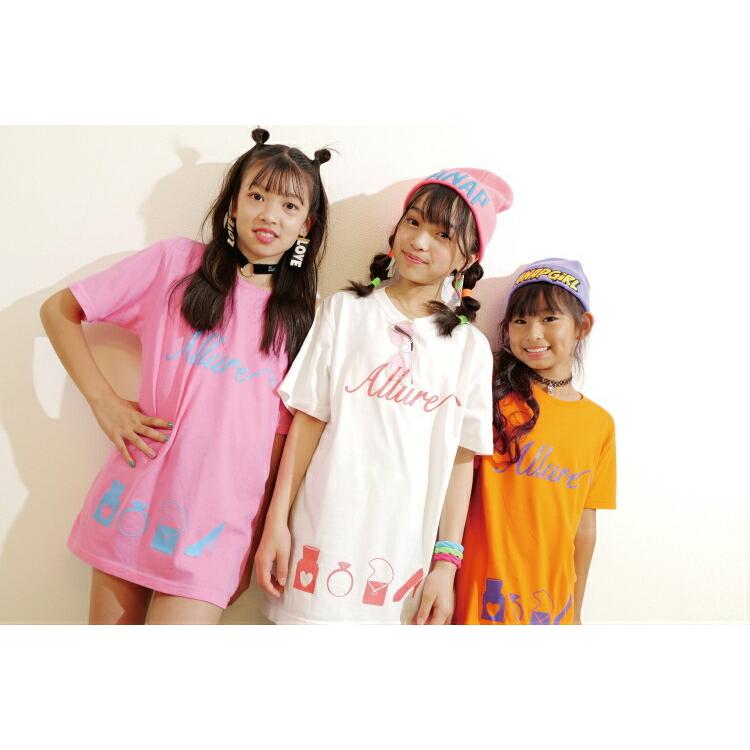 Tシャツ キッズ ジュニア レディース 女の子 半袖 半そで トップス ティーシャツ 衣装 かわいい 韓国 Kpop フーレイのロゴｔシャツ 信用 ガールズ ダンス おしゃれ