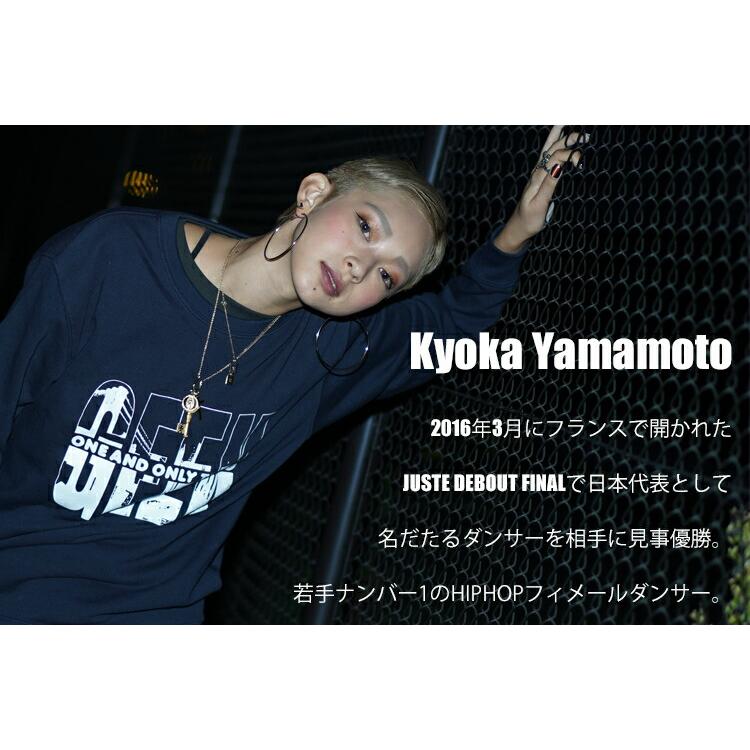 HOORAY(フーレイ)×KYOKA YAMAMOTOのコラボロゴトレーナー ダンス 衣装 ヒップホップ ガールズ 韓国 トレーニング ウェア ズンバウェア レディース メンズ ブ…｜basis-dance｜17