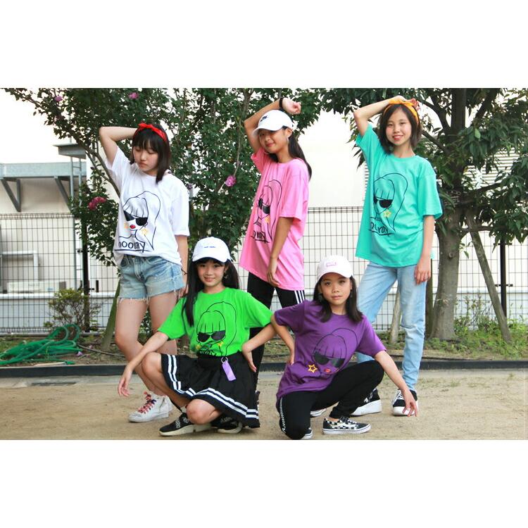 ダンス 衣装 ヒップホップ 韓国 ファッション ガールズ tシャツ ワンマイルウェア ダンスウェア ズンバウェア レディース かわいい おしゃれ ブランド 韓国風 …｜basis-dance｜11