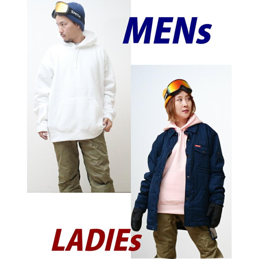 スノーボード パーカー メンズ レディース 無地 スノボー
