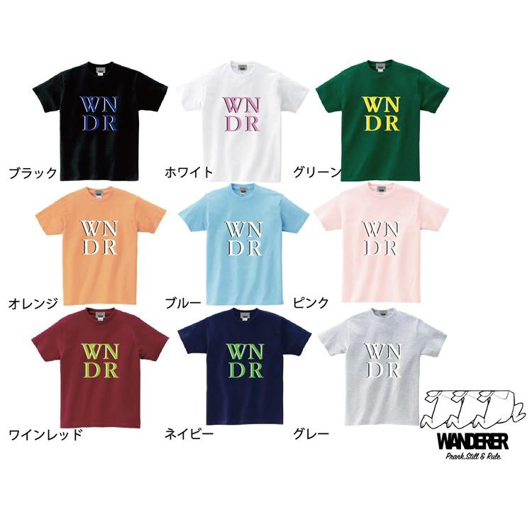 ｔシャツ キッズ ダンス 衣装 メンズ レディース ストリート系 ファッション ヒップホップ 韓国 派手 おしゃれ かっこいい 可愛い Wandererのロゴtシャツ Wanderer Wndr Tshirts Kids Basis Real Wear Shop 通販 Yahoo ショッピング