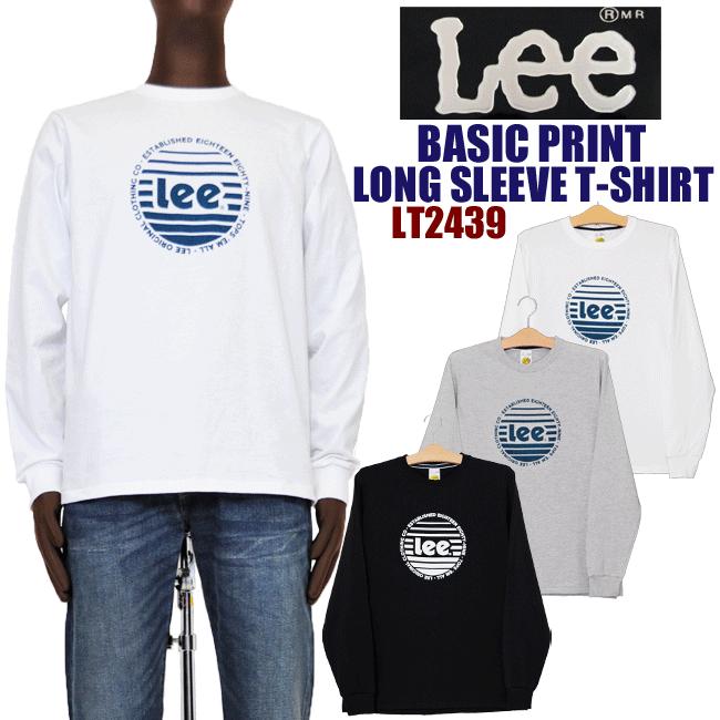 Lee リー Lt2439 ベーシック プリントロンt メンズ 長袖ｔシャツ Lee Lt2439 ジーンズ専門店basis 通販 Yahoo ショッピング