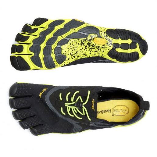 Men's V-Run ラン Black/Yellow メンズ vibram fivefingers ビブラムファイブフィンガーズ｜basket-exceed｜02