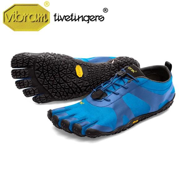 Men's V-ALPHA アルファ Blue Black fivefingers メンズ vibram