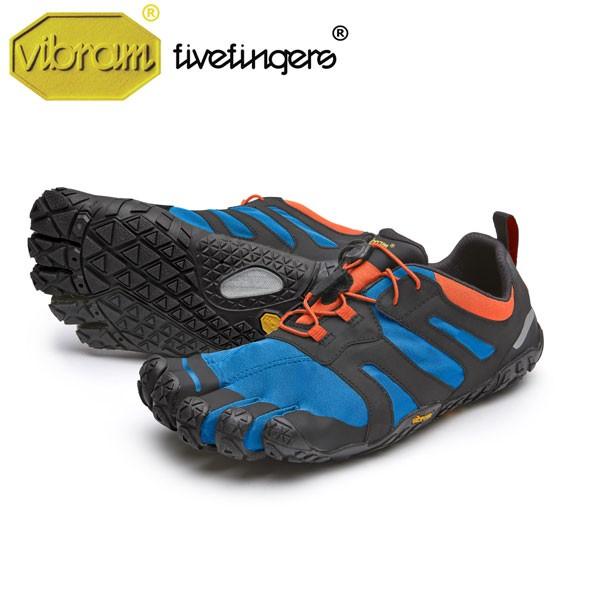 Men's V-Trail 2.0 トレイル Blue/Orange メンズ vibram fivefingers ビブラムファイブフィンガーズ Men\u0027s V-Trail 2.0 トレイル Blue⁄Orange メンズ vibram fivefingers