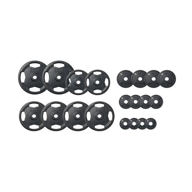 BULL ブル ラバープレート（175kgセット /カラー,シャフト付き